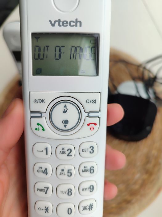 Домашній бездротовий телефон VTech CS1551 | 2 трубки | автовідповідач