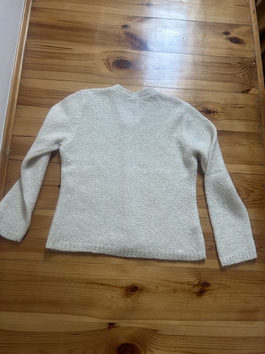 Sweter/kardigan L akryl/moher