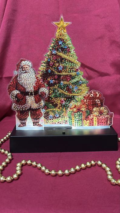 Deciração ou Prenda de Natal com Iluminação