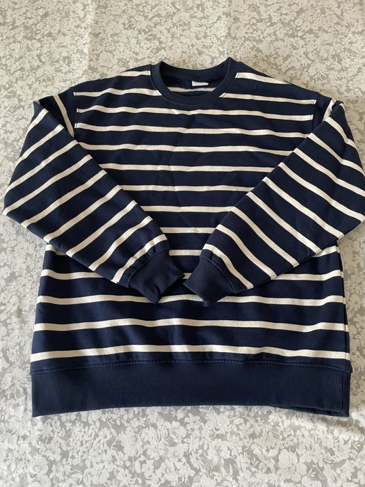 Camisola Zara nova riscas azul e branca