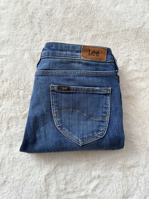 spodnie jeansowe Lee, swietny stan, slim, W29 L31 Scarlett, rozmiar M