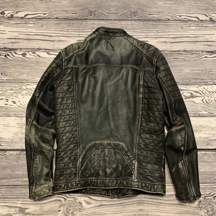 Кожаная куртка Chasin Moto Racer Viperr Vanson Opium y2k Drip