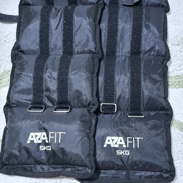 Halteres maleável Tornozelos 5kg cada Musculação Treino