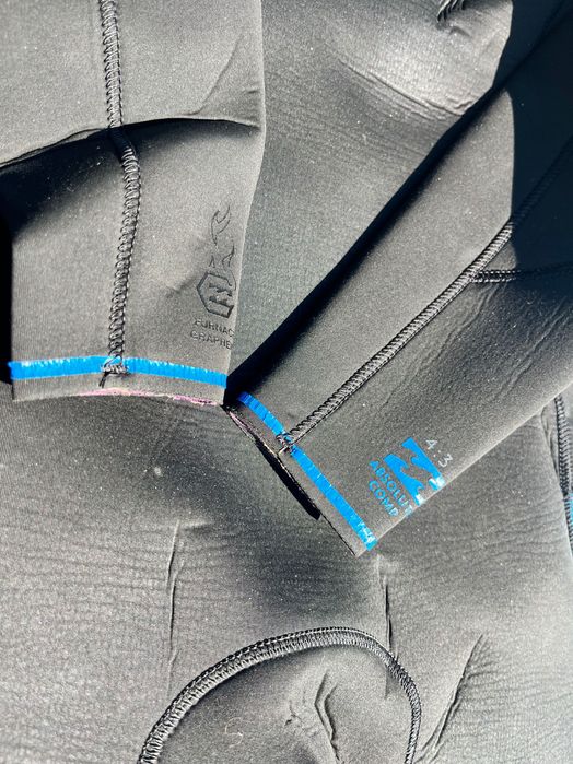 Kit de Inverno para Surf — Fato Billabong 4/3 (L) + Luvas + Botas