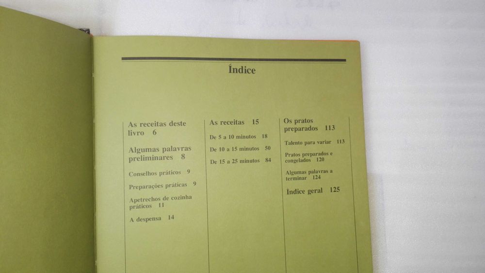 Livro Cozinha Rápida