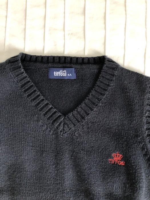Pulover Tiffosi, tamanho 4 anos