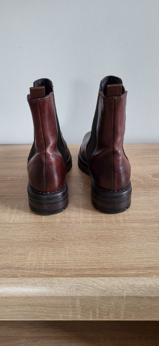 Skórzane botki Sinéquanon rozmiar 38