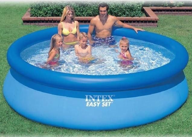 Басейн надувний Intex сімейний наливний 305х76 см