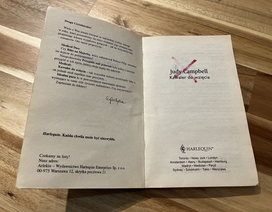 Kawaler do wzięcia Judy Campbell