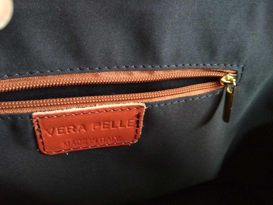 Włoska torba skórzana