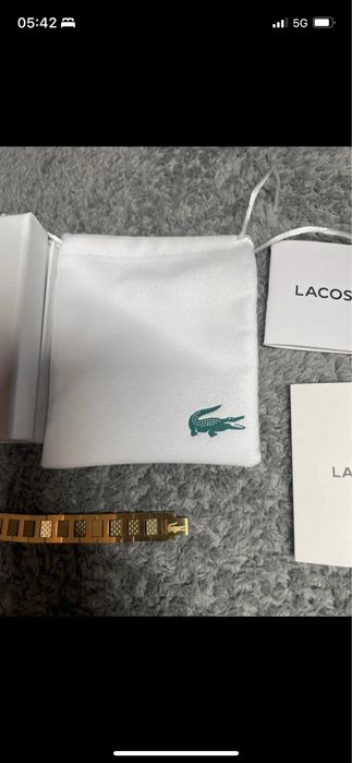 Pulseira lacoste
