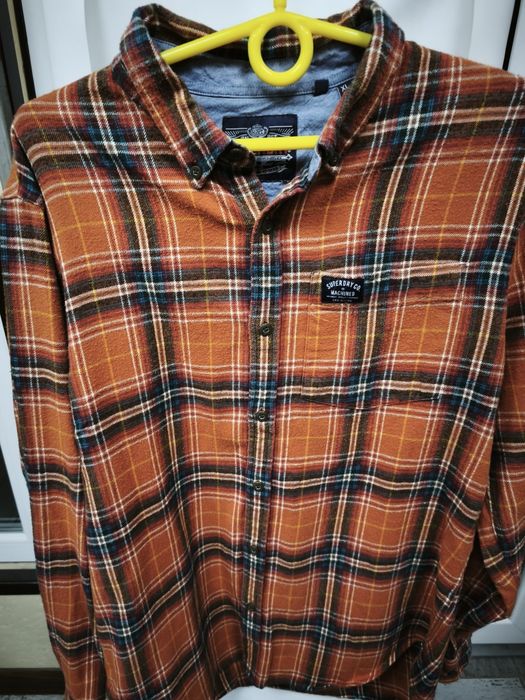 Сорочка чоловіча Superdry Long Sleeve розмір ХЛ