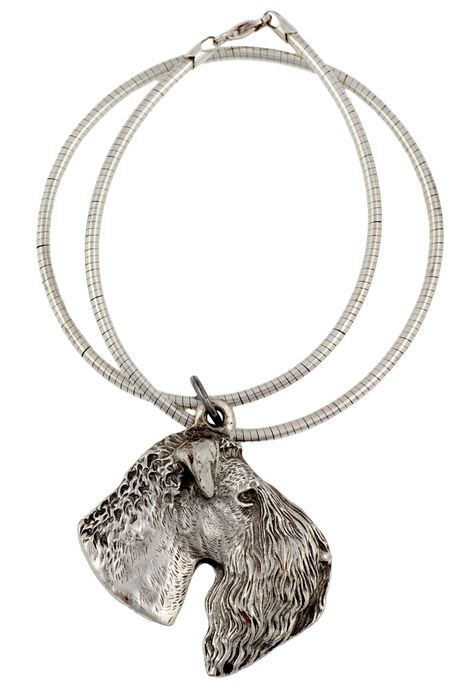 Kerry Blue Terrier naszyjnik na lince Art-Dog
