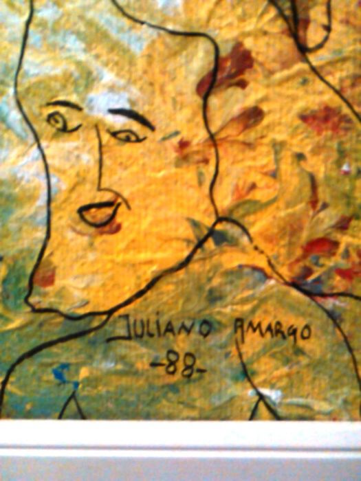 Quadro Pintor Juliano Amargo
