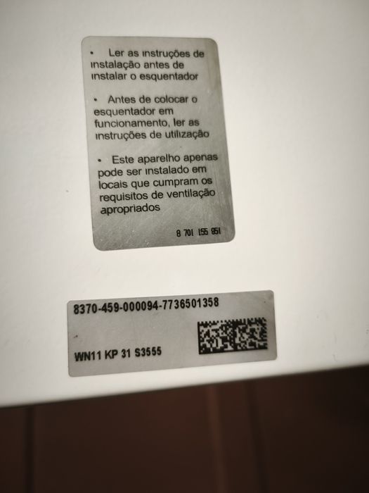 Esquentador Zeus WN11 KP 31