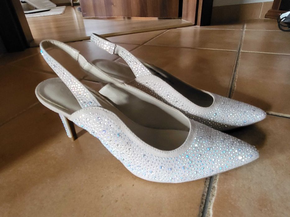 Buty Catwalk wieczorowe ślubne 40