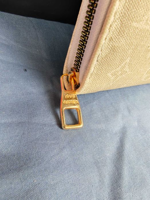 Portfel damski duży Louis Vuitton kolory monogram jasny premium