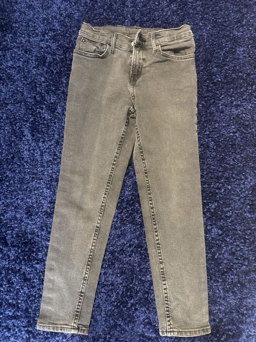 Jeansy 134 H&M - stan doskonaly