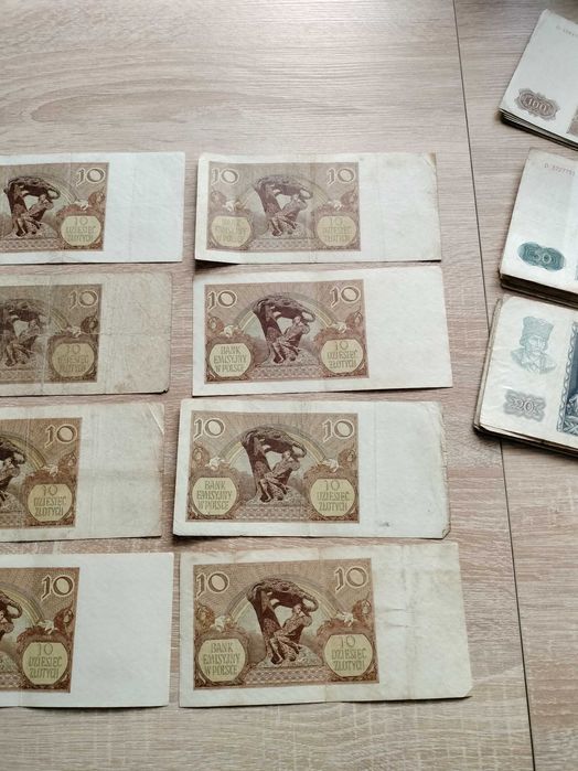 Banknoty Generalnej Guberni 10zł-12szt