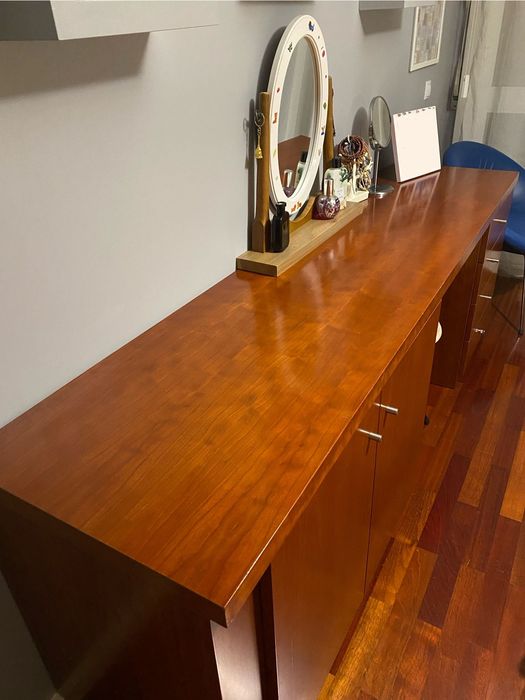 Cômoda/Secretária Cerejeira