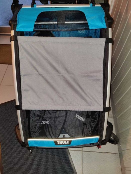 Reboque de bicicleta Thule Chariot 2 - Azul
