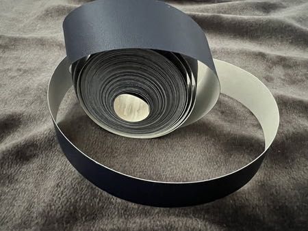 Kaliko okleina zewn miecha CIEMNY NIEBIESKI - na metry 24 mm