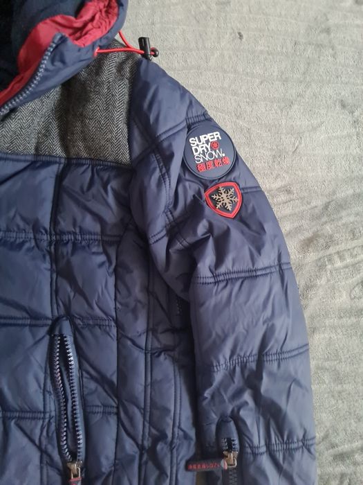 Kurtka zimowa granatowa SuperDry S