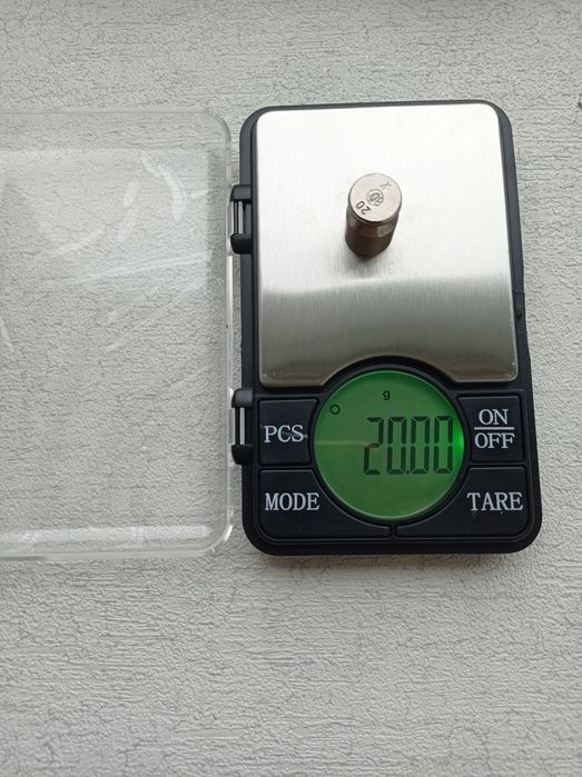 Весы ювелирные калиброванные до 600 грамм точность 0.01