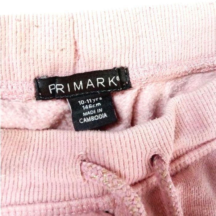 Calças de fato de treino rosa 10/11 da Primark
