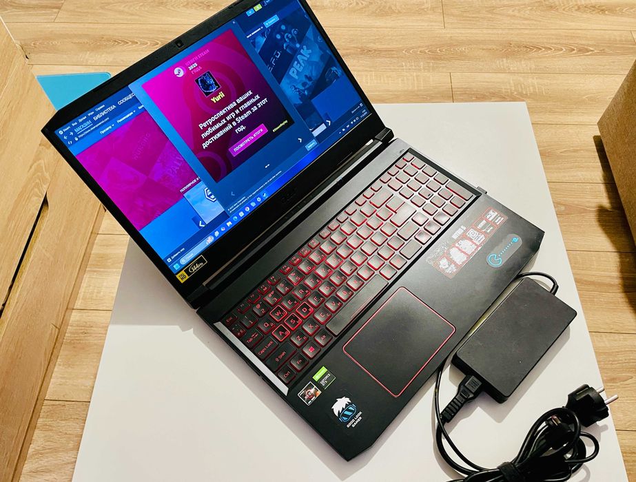 Ноутбук Acer Nitro 5 Ryzen 5 / 16RAM / 500SSD / GTX 1650Ti 4GB [144Hz]