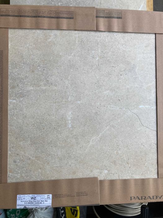 Paradyż Sunnydust Beige Gres szkl. rekt. mat. 60x60 cm