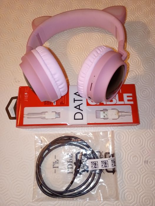 Fones Menina + cabos novos