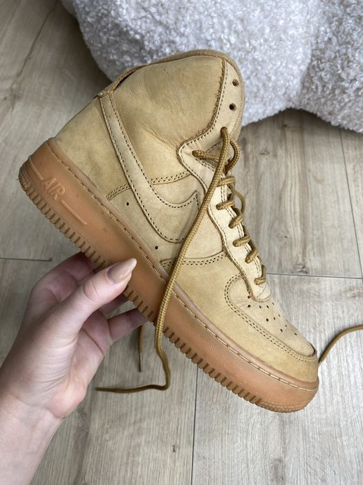 Nike air force 1 high lv8 3 miodowe karmelowe za kostkę low 39 -24,5cm