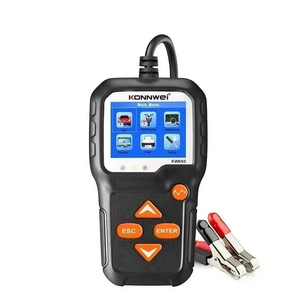 Тестер акумуляторних батарей Konnwei KW650