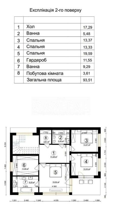 Продаж 6к Будинок 270 вул. Дубова, Підгірці