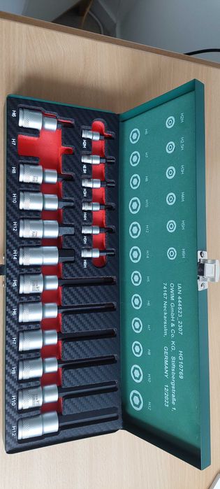 Parkside набір насадок