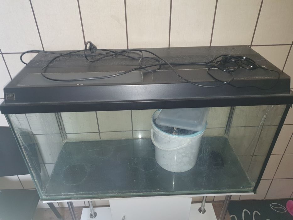 Akwarium 200L + Szafka + Osprzęt