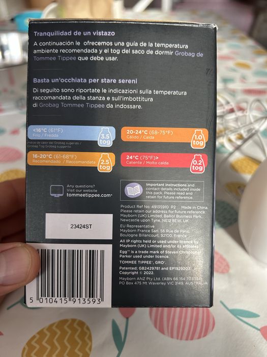 Gro Egg Termometr Elektroniczny