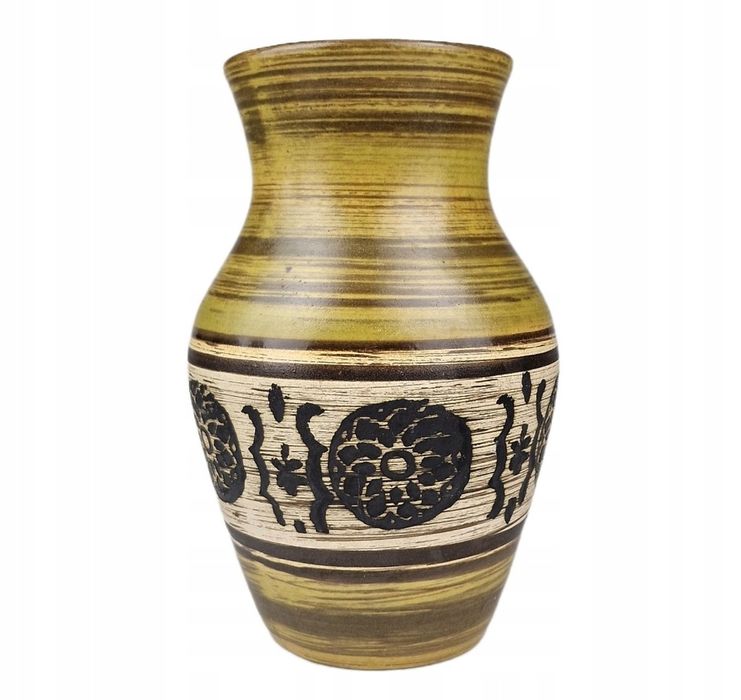 West Germany Jasba Keramik Ceramiczny Wazon lata60