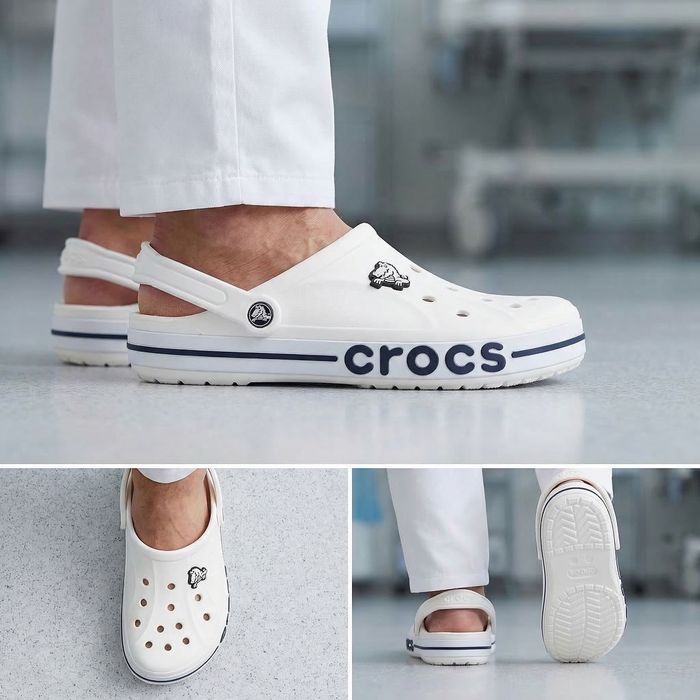 Оригінал Crocs Сабо Bayaband Navy сині чоловічі крокси 36-44