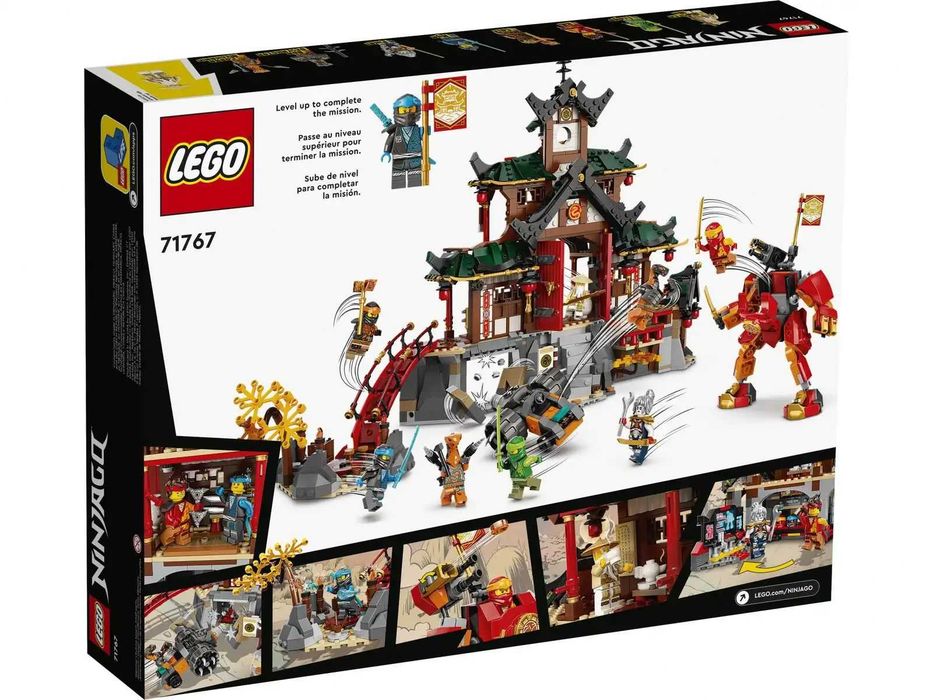 Lego Ninjago 71767 Ninjago - Dojo Ninja w świątyni - nowy w kartonie