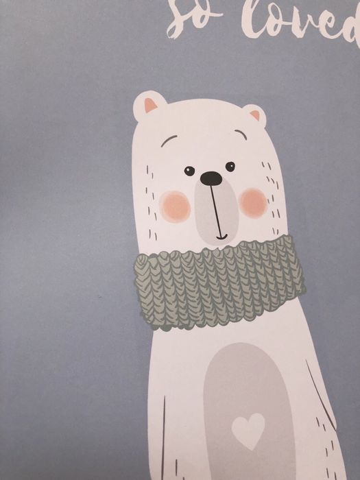 Ilustrações BAMBI ou URSO Quarto Crianças/ Bebé