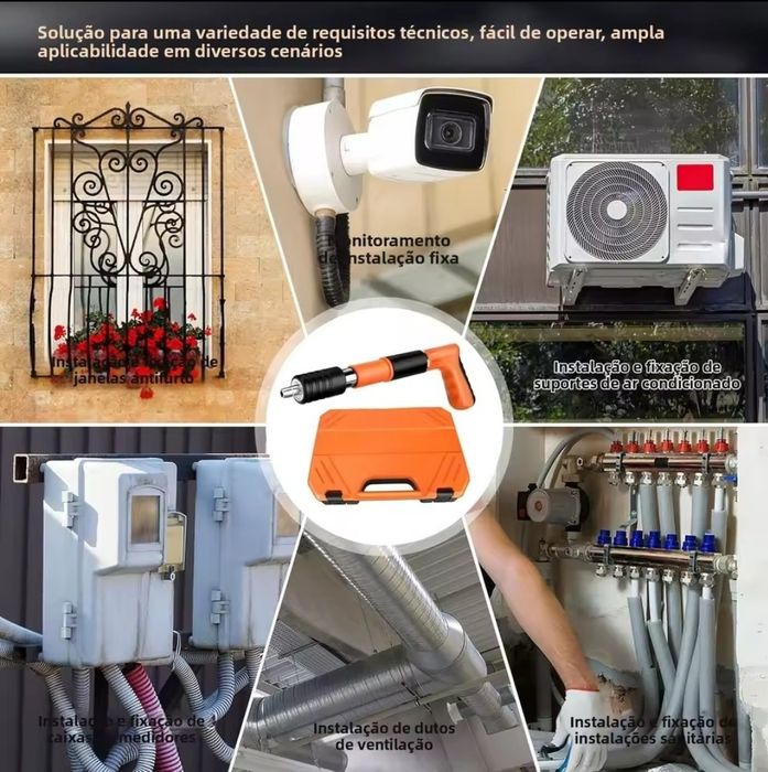 Pistola de Pregos fulminantes