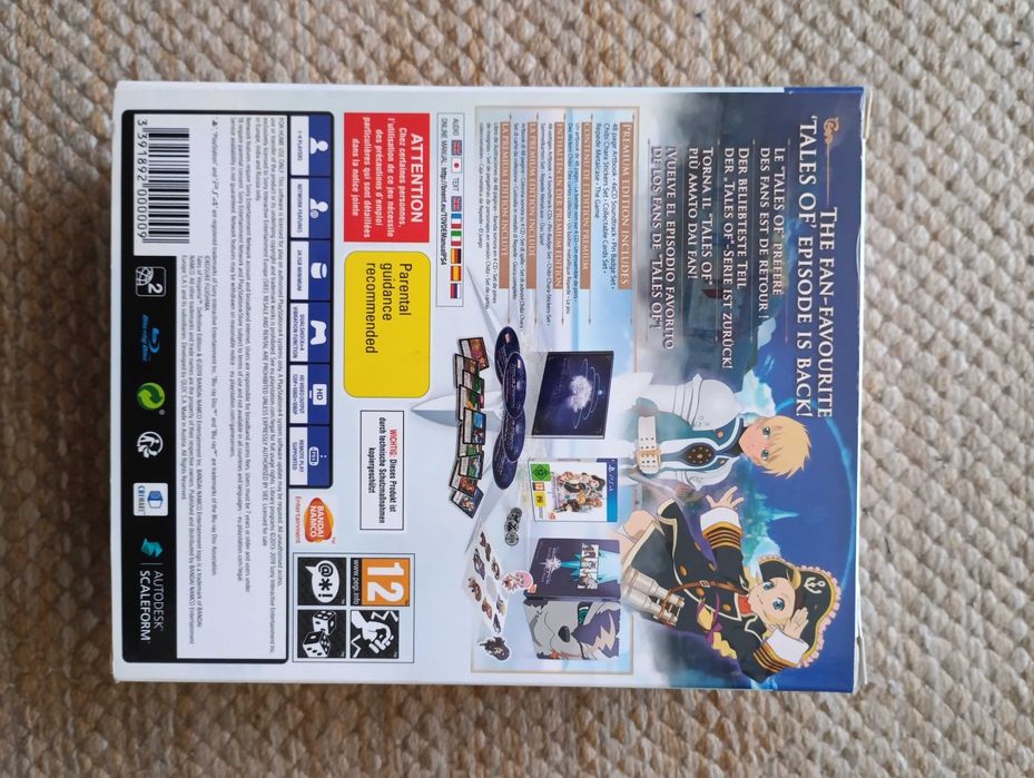Tales of Zestiria Collector’s Edition PS4 – Completa