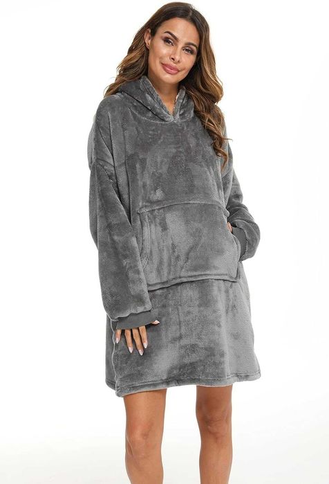 Nowy sweter / koc / bluza / kaptur / /kangurek / oversize !2399!