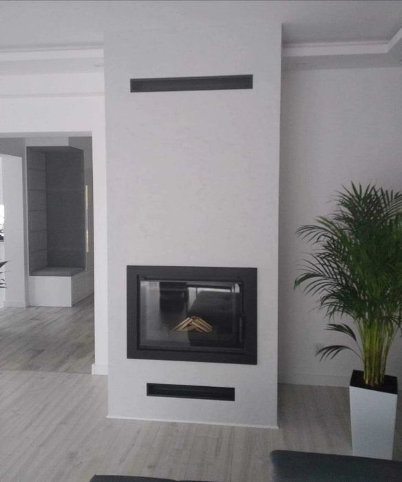 Kominek zabudowa montaż