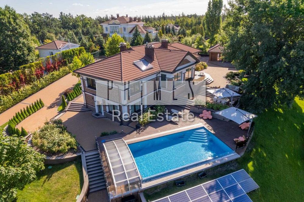 Продажа Элитной усадьбы 372м2 с бассейном, ул. Ягодная, Ходосовка