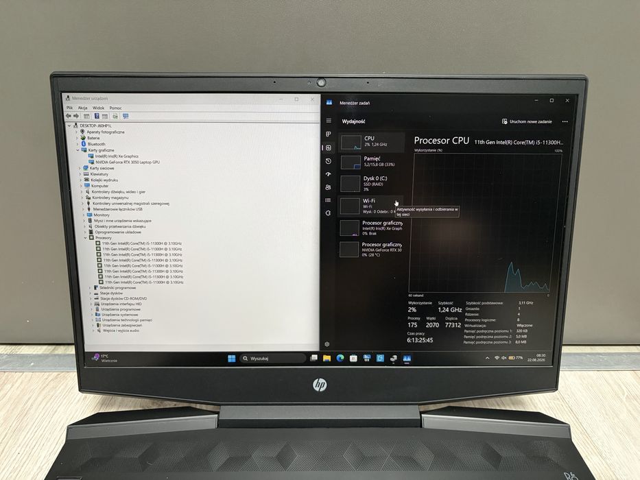 HP Pavilion Gaming 15 | i5-11300H | RTX 3050 | 16GB RAM | SSD | 144Hz