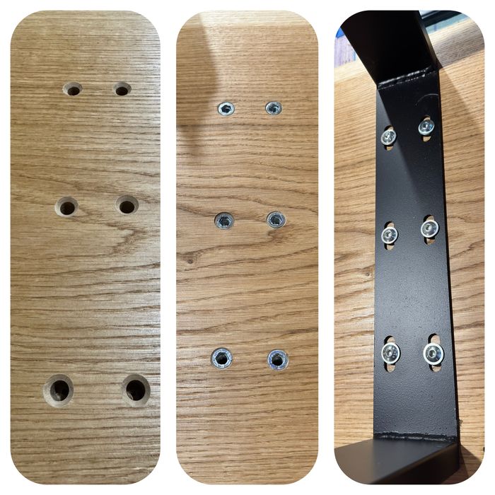 STOLIK Kawowy Dębowy Monolit Live Edge PROMOCJA!