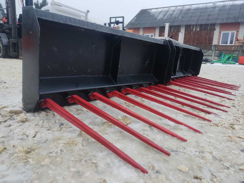 Widły do gnoju obornika Euro/SMS/TUZ 1,2/2,4m